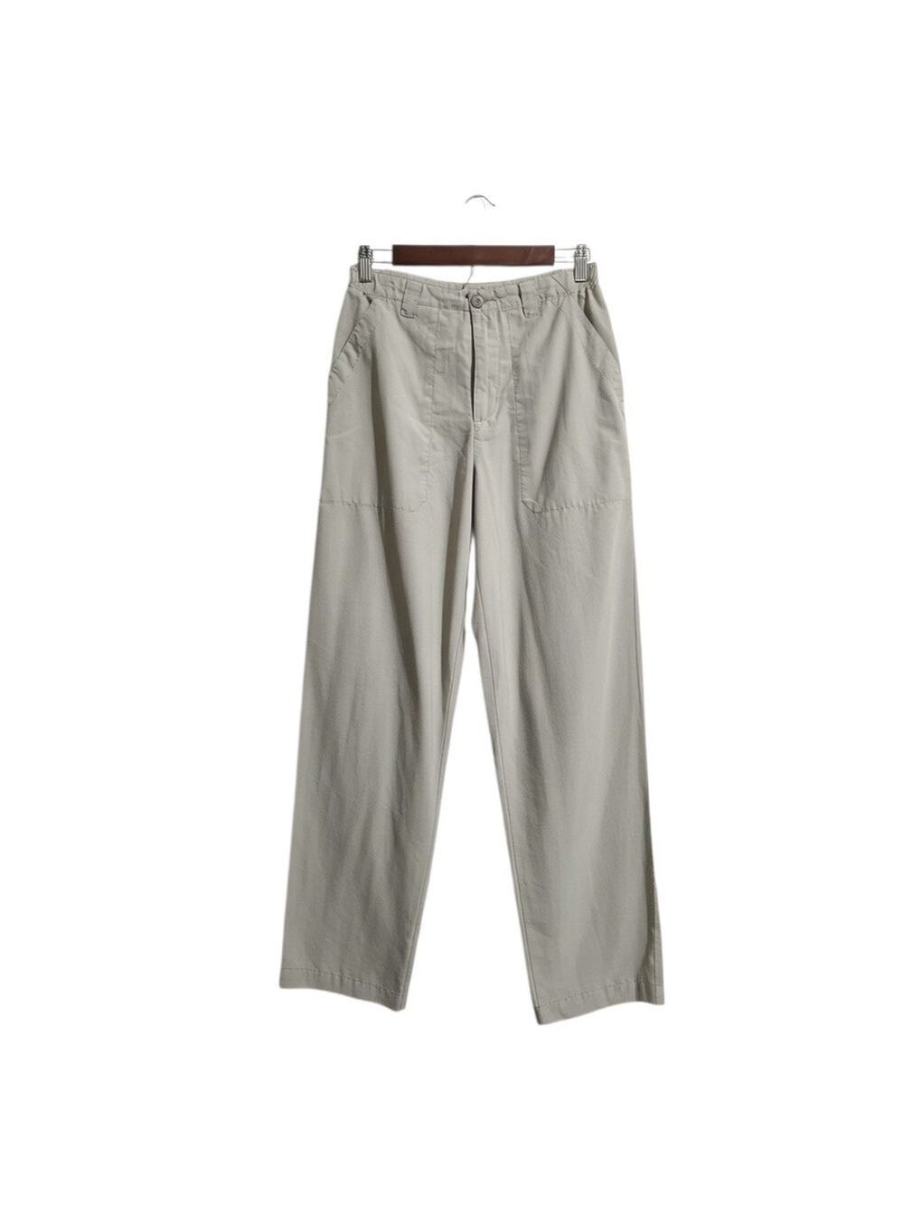 Patagonia Vintage High Rise Straight Leg Tropical Pants In Khaki Sz 6